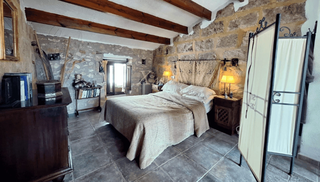 El dormitorio principal en un enclave perfecto