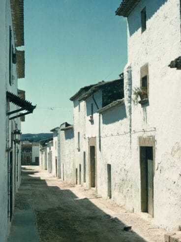 Carrer de la Soledat. Foto de ‘Anton Buttner facilitada por el Museu Soler Blasco de Xàbia