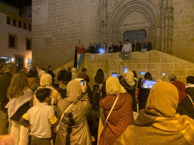 Movilización por Palestina en Xàbia
