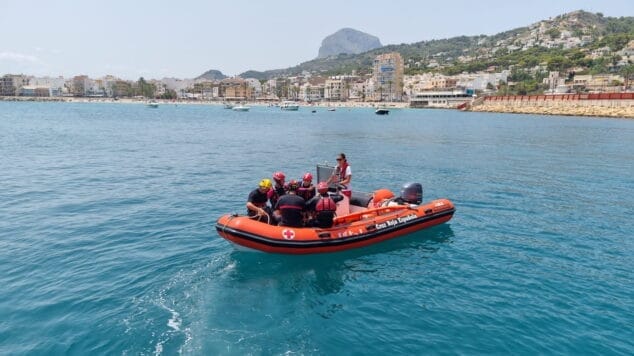 Imagen: Operativo de rescate de la Cruz Roja