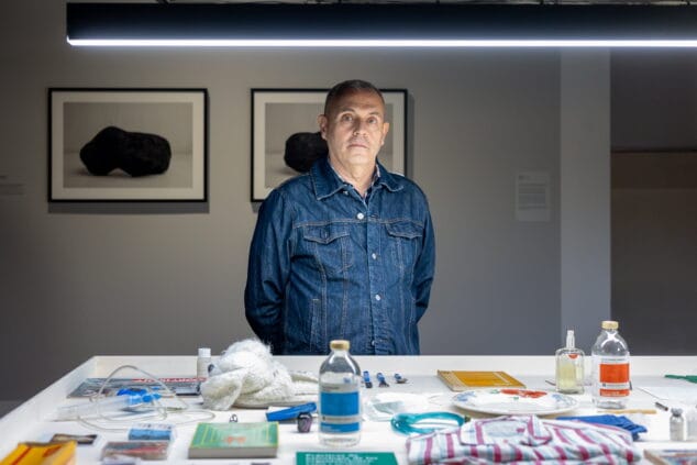 Imagen: Pepe Miralles en la exposición