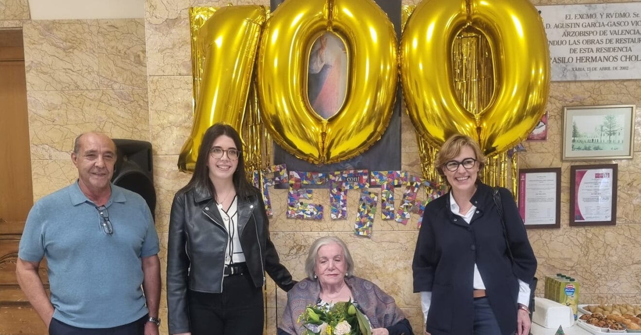 Pepita Tomás cumple 100 años