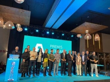 Premiados en el acto de entrega de galardones | Foto Bromera
