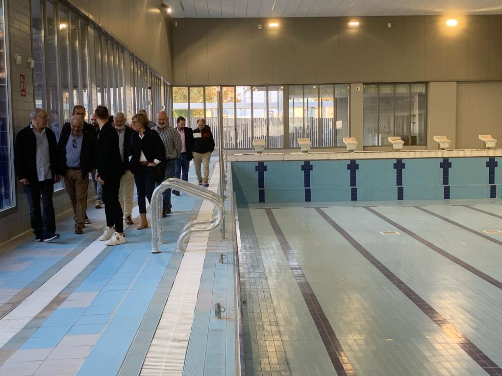 Visita a la piscina municipal de Xàbia