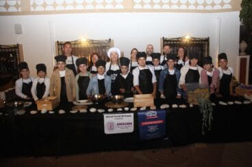 Alumnos de Port de Xàbia en la participación de la Mar de Tapas