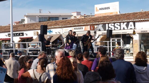Imagen: Arenal Blues Way durante el puente de diciembre en Xàbia 2023