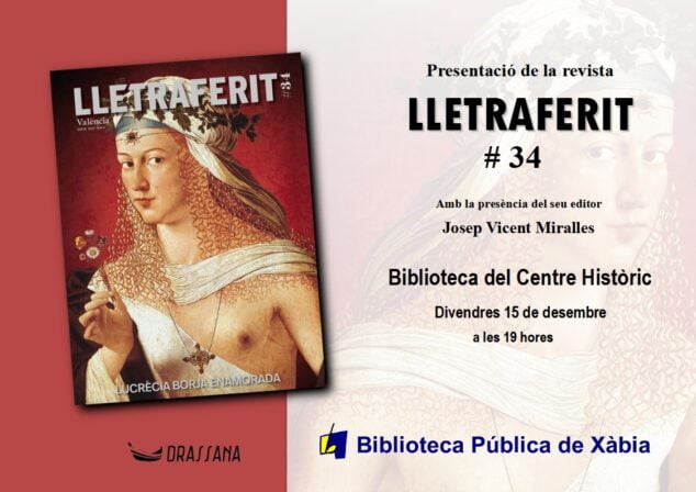 Imagen: Cartel de la presentación de Lletraferit