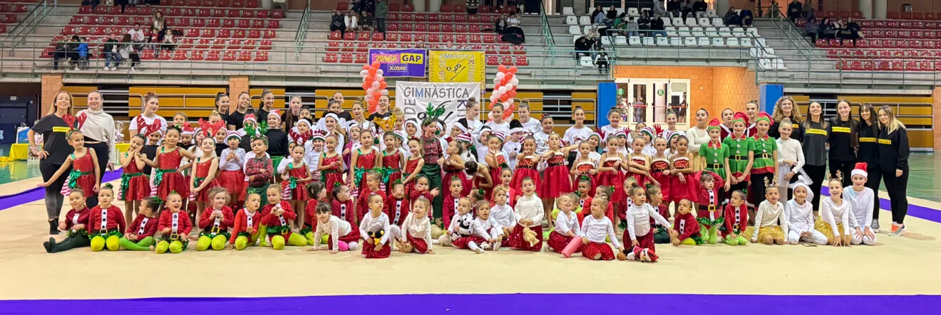 Festival de Navidad del Club Gimnàstica Rítmica Xàbia -