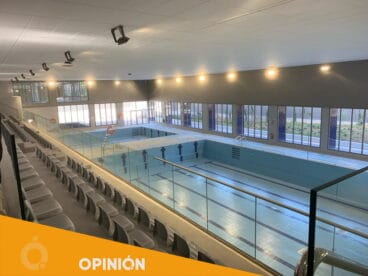 Interior de la Piscina Municipal  de Xàbia-