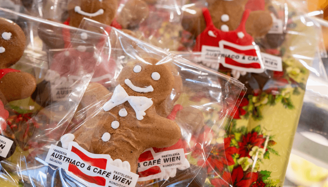 Las galletas de jengibre de Austriaco Café son un regalo ideal