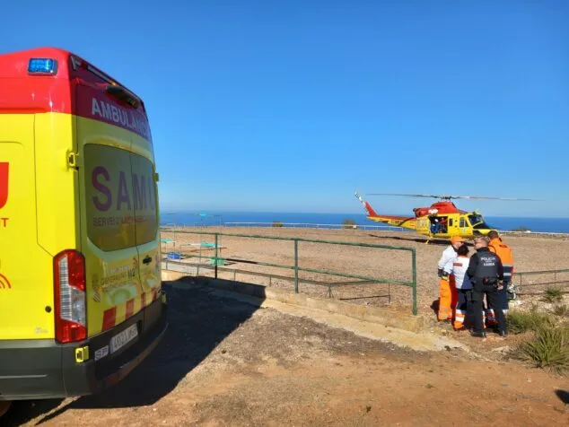 Imagen: Rescate en el Montgó de Xàbia