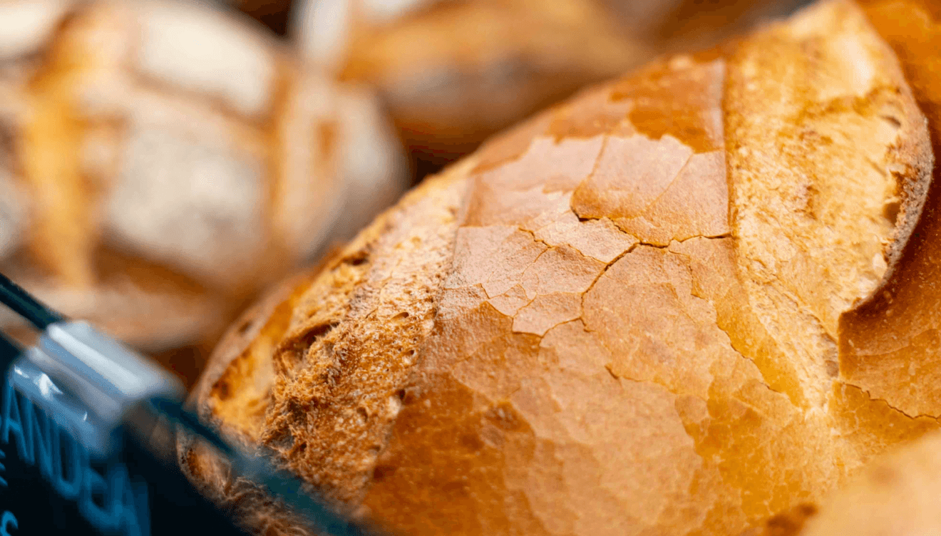 Tienen varios tipos de pan para que elijas tu favorito