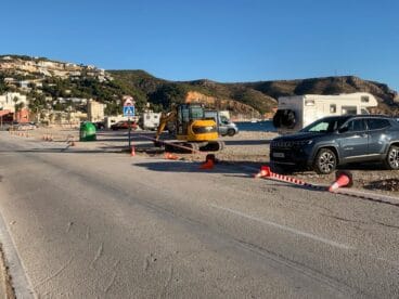 Trabajos de instalación de la talanquera en el Primer Montañar (3)