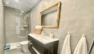 Un baño con armonía