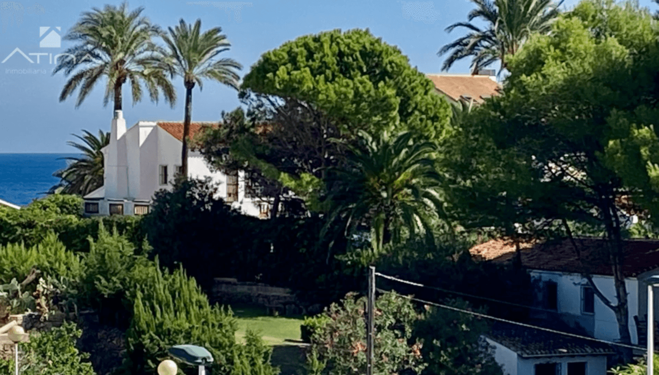 Vistas al mar desde las terrazas de esta vivienda