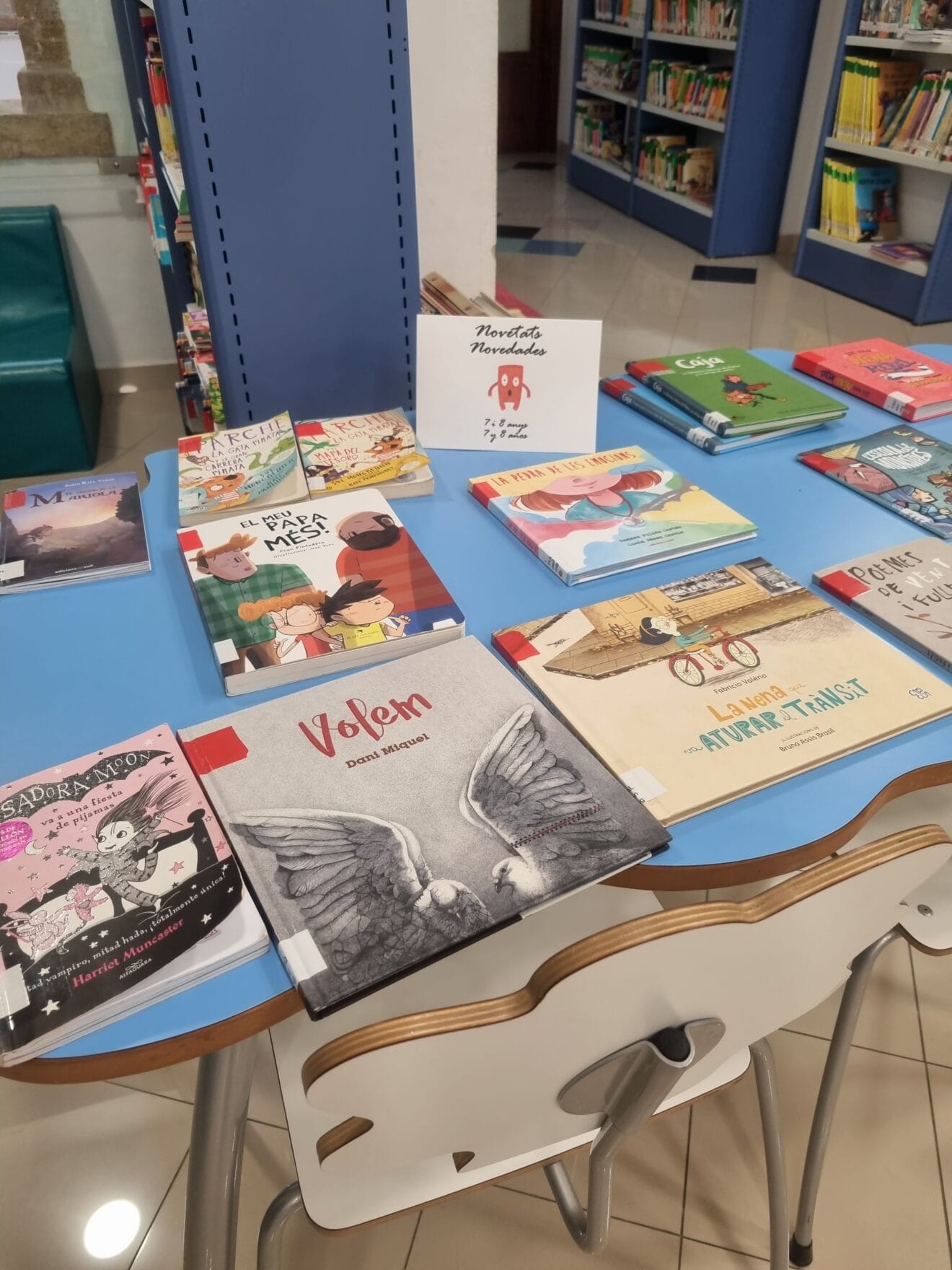 Sección infantil de la Biblioteca del centro histórico