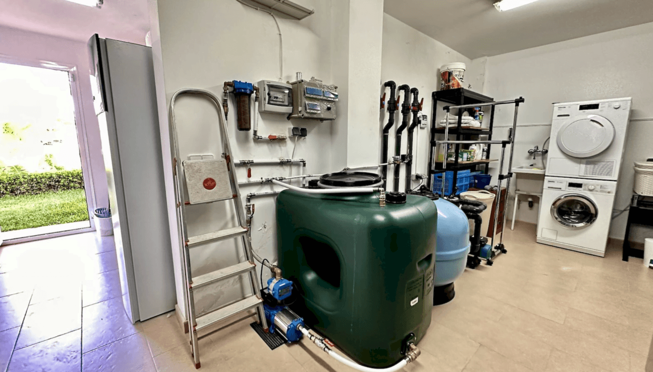 Cuarto de mantenimiento para tenerlo todo bajo control