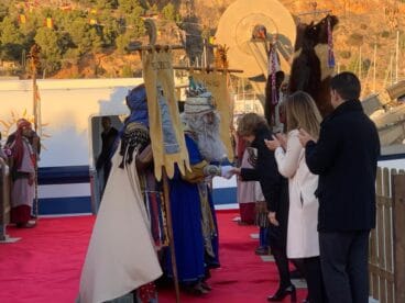 Llegada de los Reyes Magos a Xàbia (2)