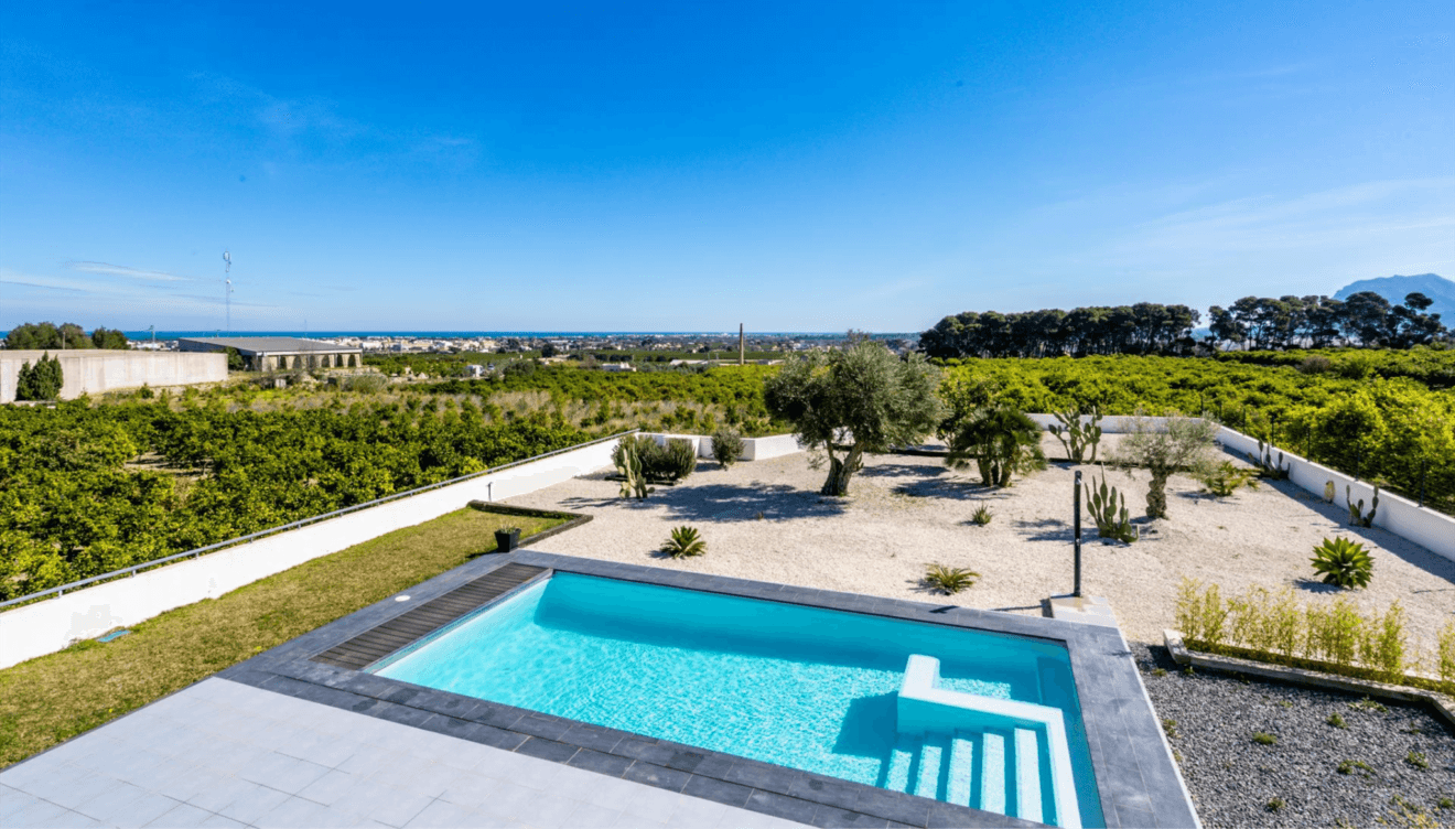 Unas vistas panorámicas para disfrutar desde la villa