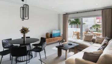 Acogedor comedor / salón en este fantástico dúplex