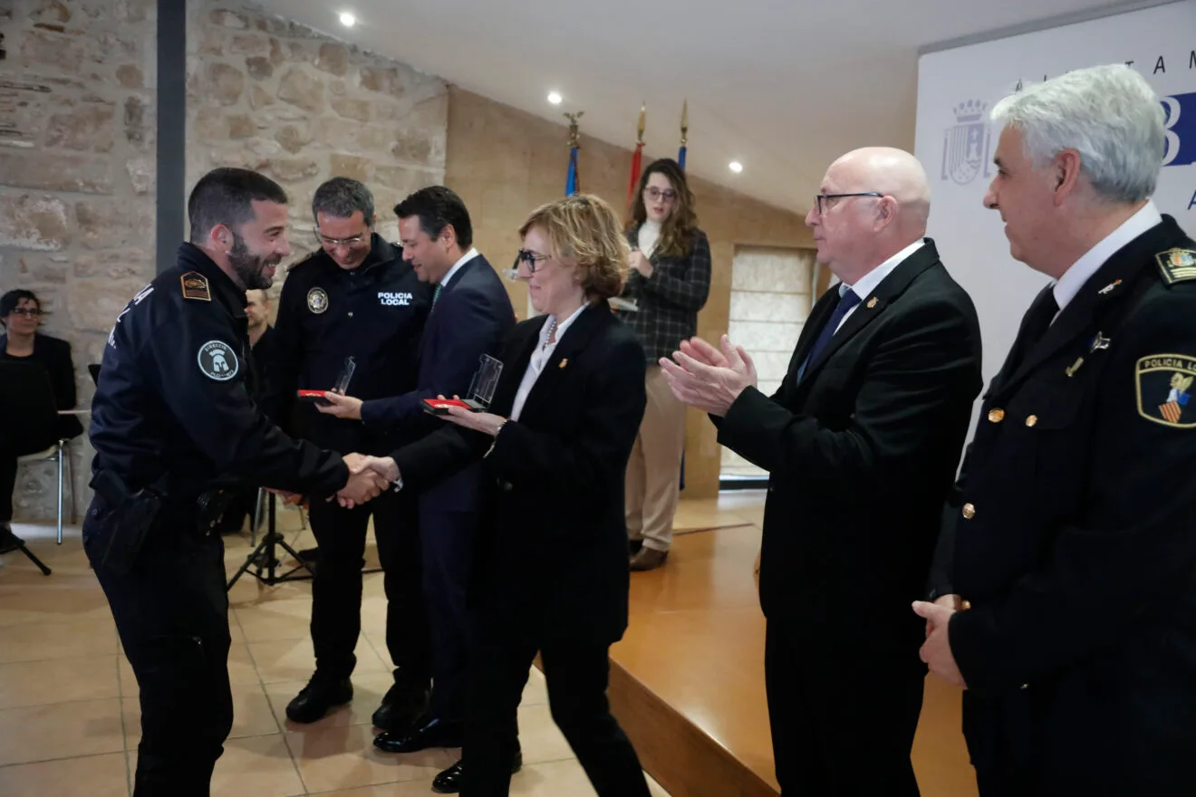 Acte commemoratiu del 165è aniversari de la Policia Local de Xàbia