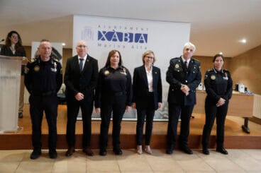 Acte commemoratiu del 165è aniversari de la Policia Local de Xàbia