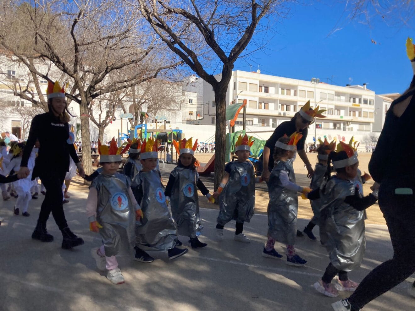 Carnaval escolar Xàbia - CEIP Graüll amb la temàtica Olimpíades | Foto SP