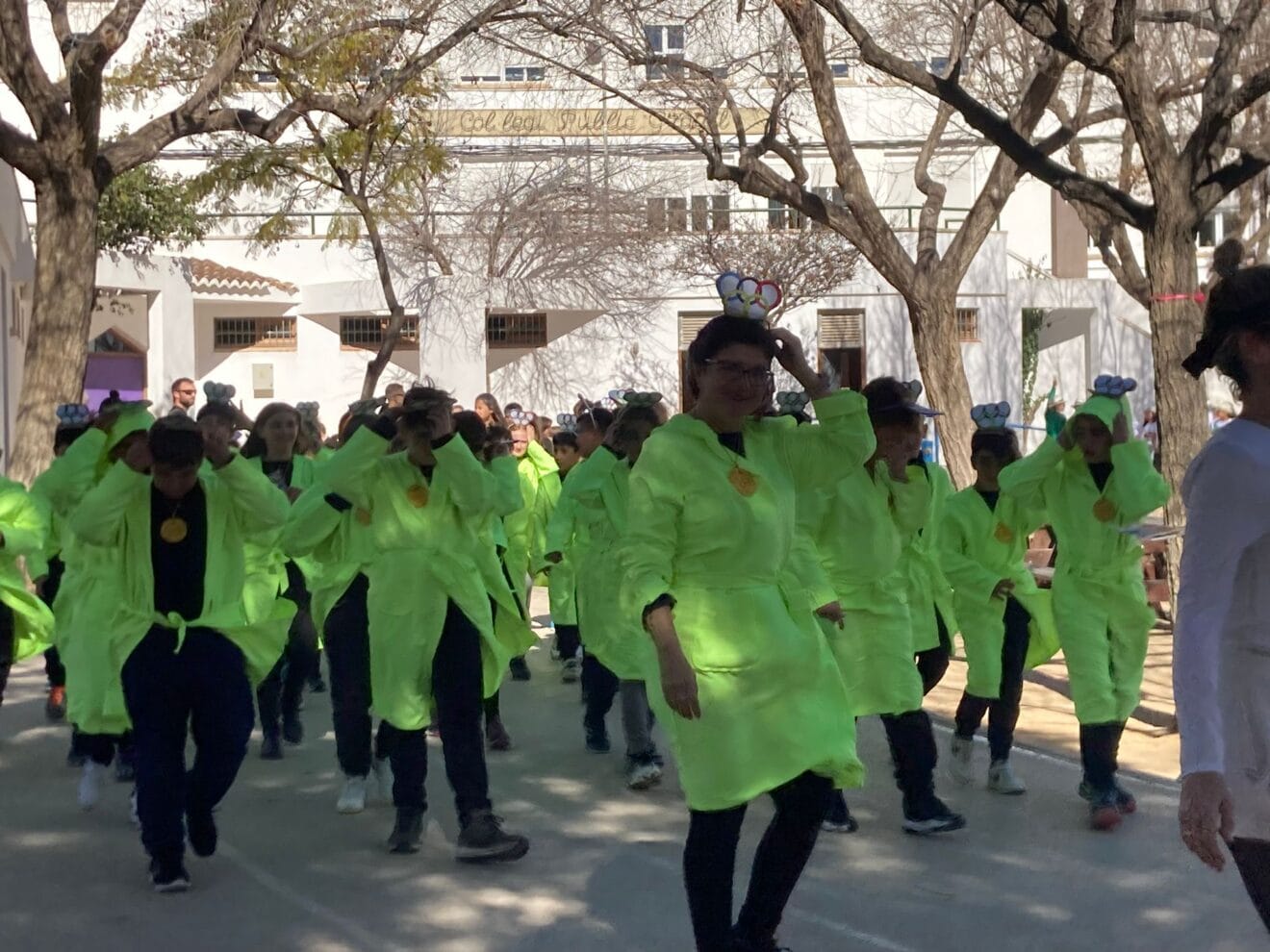 Carnaval escolar Xàbia - CEIP Graüll amb la temàtica Olimpíades | Foto SP