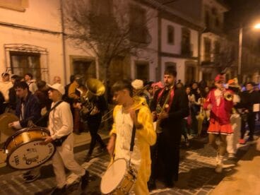 Xaranga durant la desfilada de Carnaval
