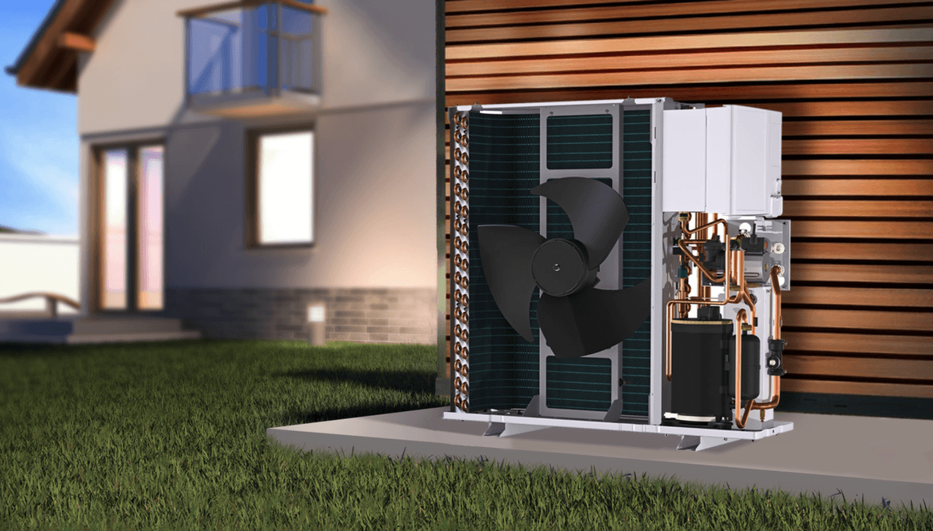 La aerotermia es una tecnología de climatización y calefacción que utiliza la energía contenida en el aire ambiente para producir calor y frío