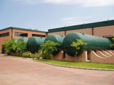 Els cinc bastidors d'aigua de la Dessaladora de Xàbia