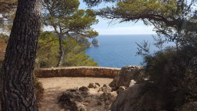 Imagen: Mirador de la ruta de la Granadella