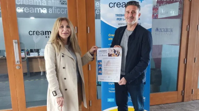 Imagen: Presentación de las VII Jornadas Xàbia Emprén
