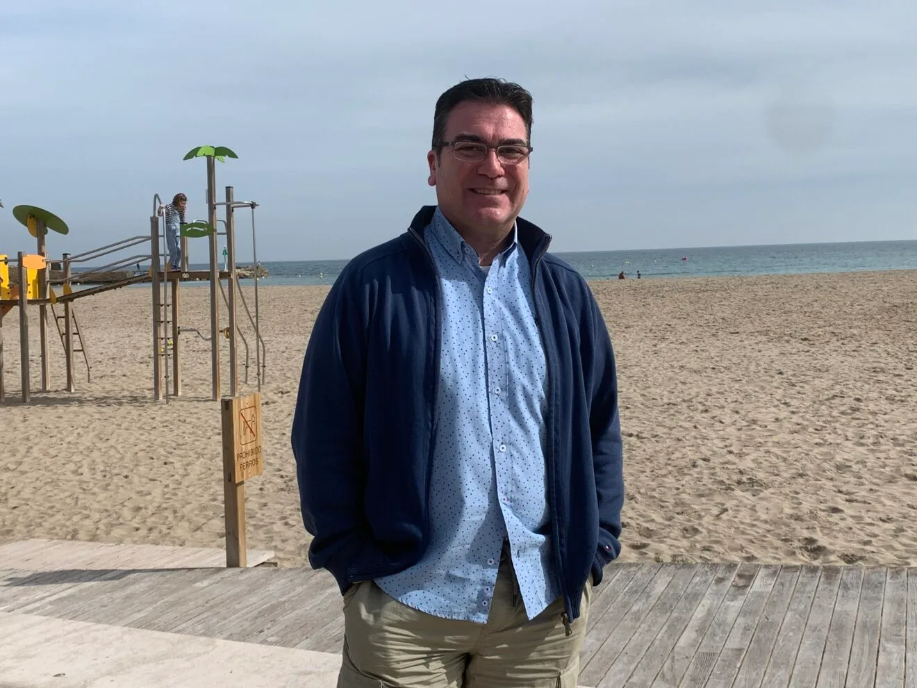 Rafa Bas, militante del PSOE Xàbia-