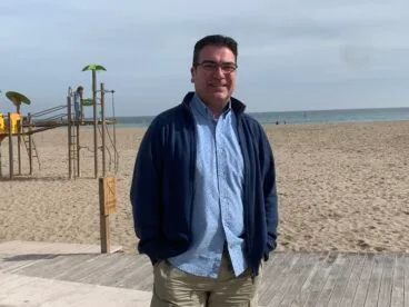 Rafa Bas, militante del PSOE Xàbia-