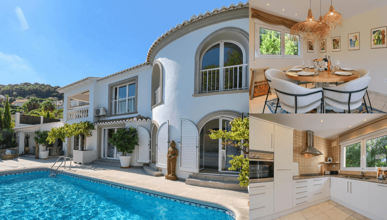 Villa Flores escapa't a Xàbia i gaudeix d'un clima excepcional a la Costa Blanca