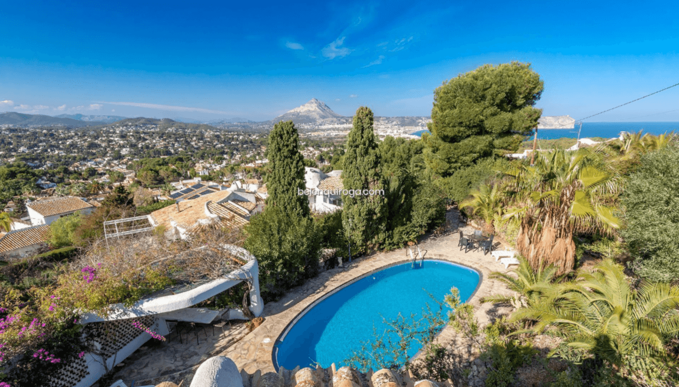Vistas de la vivienda a pocos metros de la playa