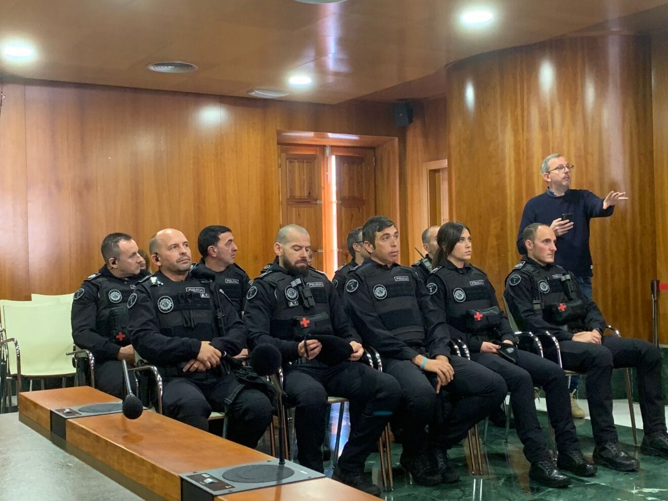Agentes de la Unidad ERIS Xàbia