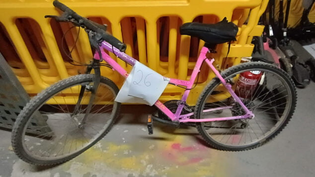 Imagen: Bicicleta sin dueño recuperada por la Policía Local de Xàbia