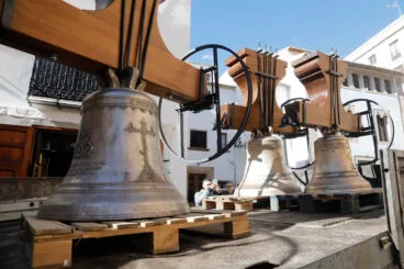 Campanas restauradas de la Iglesia San Bartolomé de Xàbia (1)