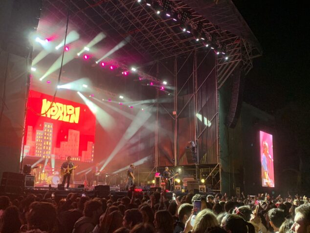 Imagen: Gran ambiente en el concierto de Marlon en el Festival Mar de Jávea