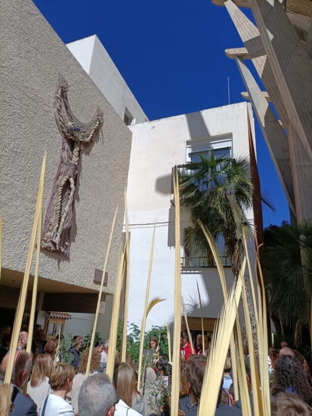 Imagen: Domingo de Ramos en la Parroquia de Loreto
