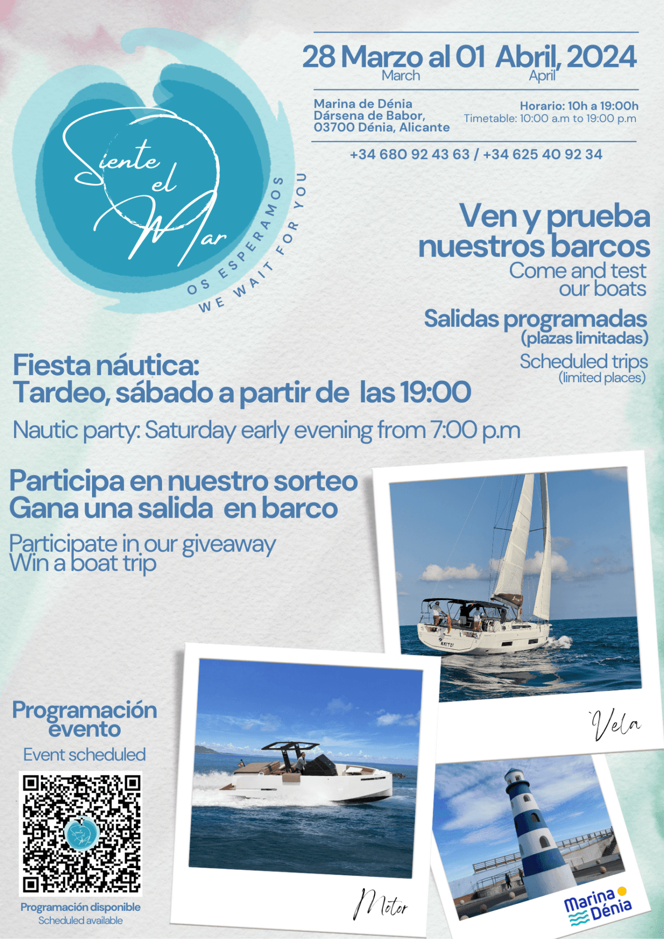 Evento de marina Dénia para descubrir embarciones y nuevas experiencia