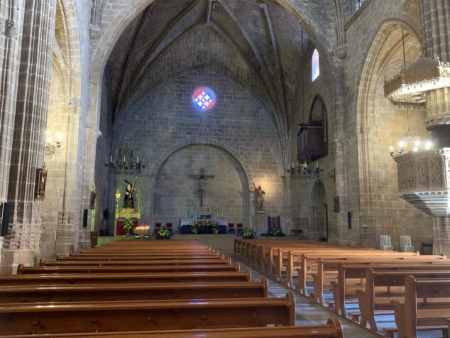 Imagen: Interior de la Parroquia de San Bartolomé de Xàbia