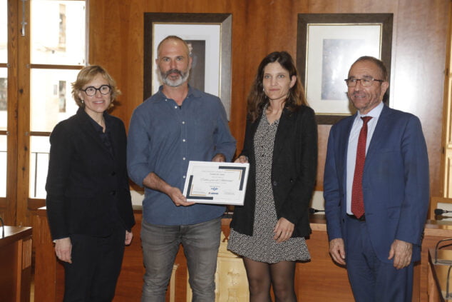 Imagen: Entrega del Premio Periodismo Sostenible Ciudad de Jávea -Casa Mediterráneo