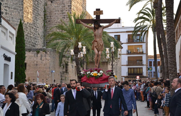 Imagen: Procesión del Santo Entierro en Xàbia