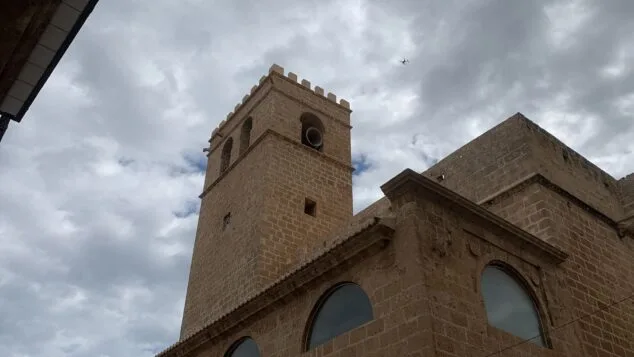 Imagen: Volteo de la campana Bertomeua de la Parroquia de San Bartolomé de Xàbia