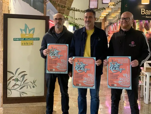 Imagen: Presentación de la ruta de tapas de Xàbia