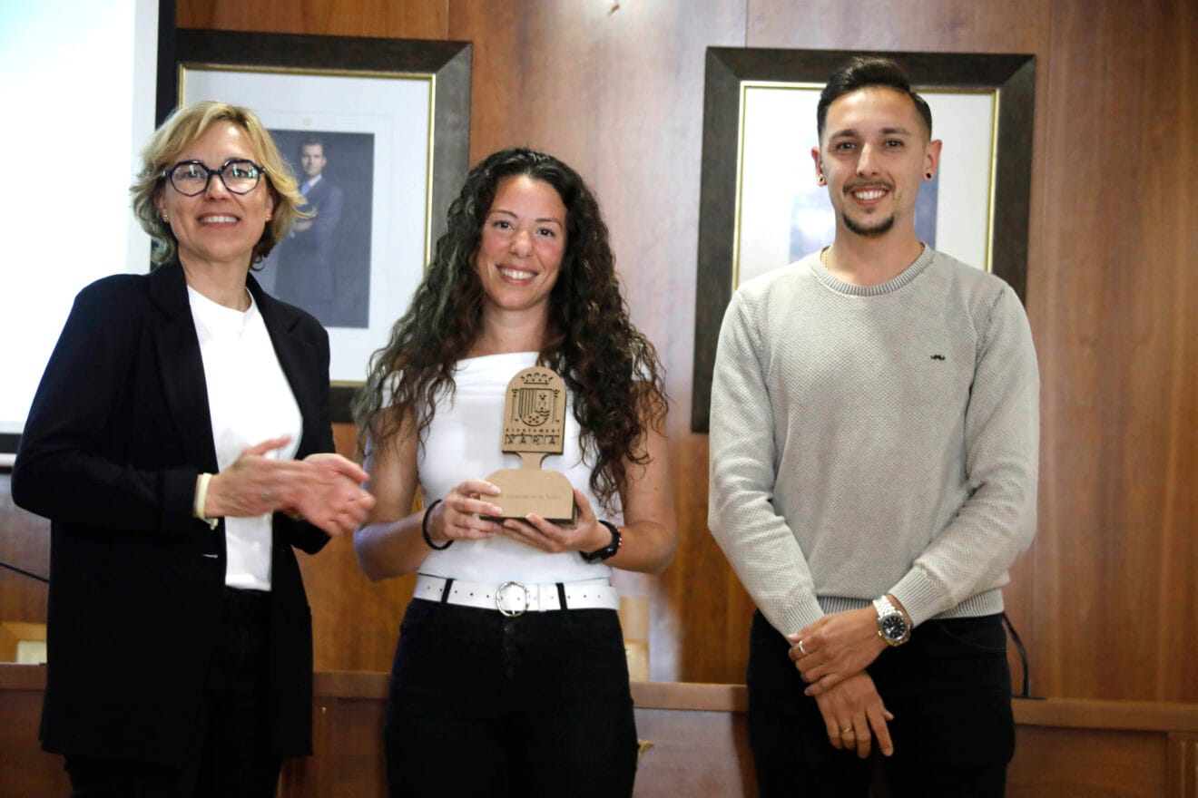 La coreógrafa Carmen Villanueva recoge el premio