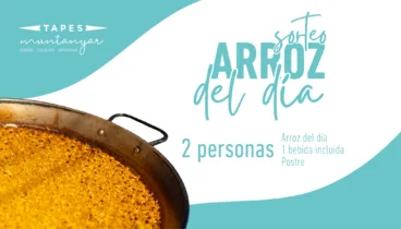 Sorteo arroz del día – Tapes Muntanyar